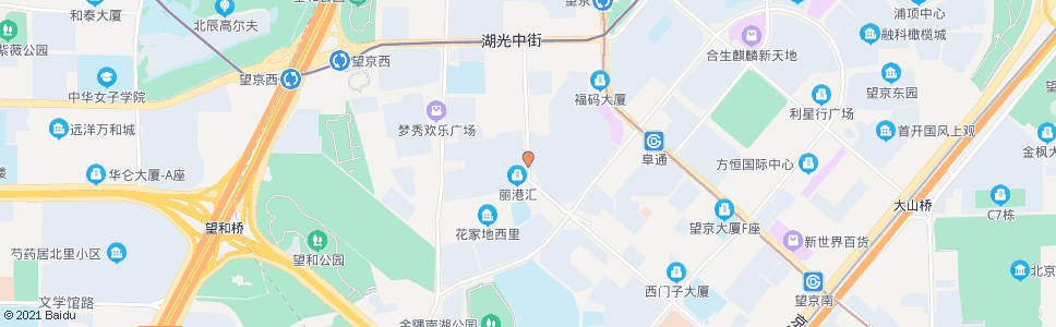 北京南湖南路_公交站地图_北京公交_妙搜公交查询2025