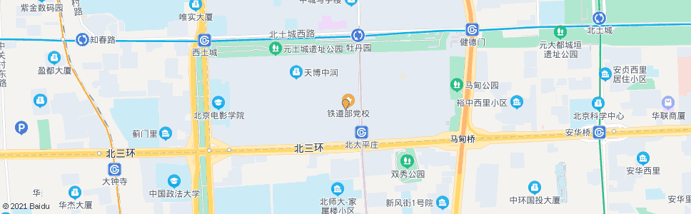 北京交通干部管理学院_公交站地图_北京公交_妙搜公交查询2025