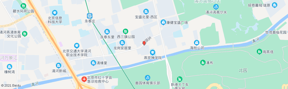 北京泰欣苑小区北门_公交站地图_北京公交_妙搜公交查询2025