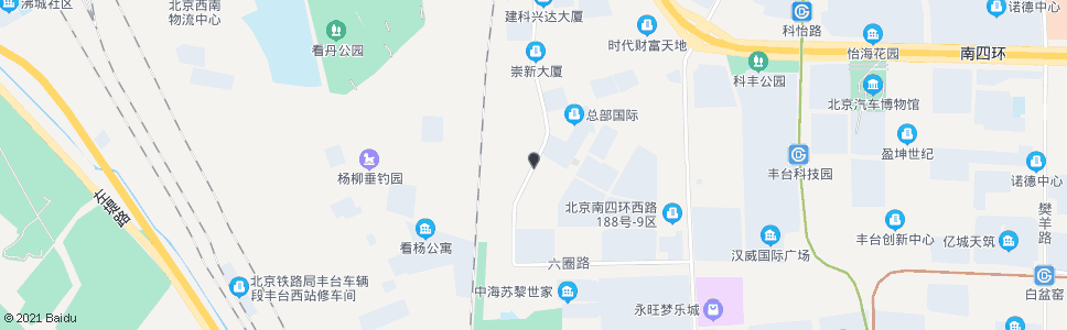 北京丰茂南路口西_公交站地图_北京公交_妙搜公交查询2025