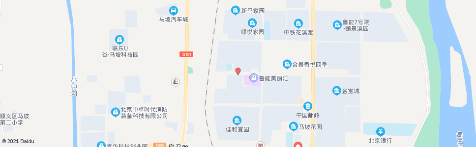 北京顺恒大街西_公交站地图_北京公交_妙搜公交查询2025