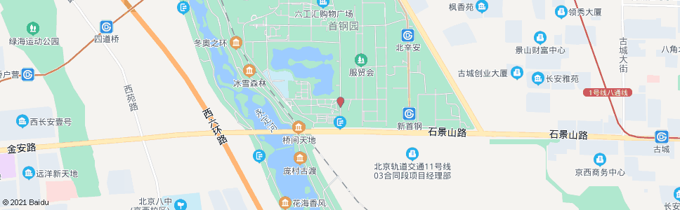 北京首钢焦化厂_公交站地图_北京公交_妙搜公交查询2025