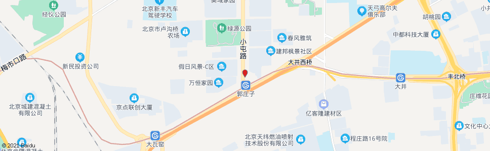 北京郭庄子公交场站_公交站地图_北京公交_妙搜公交查询2025