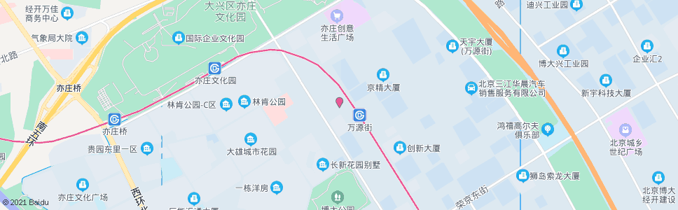 北京管委会宿舍_公交站地图_北京公交_妙搜公交查询2025