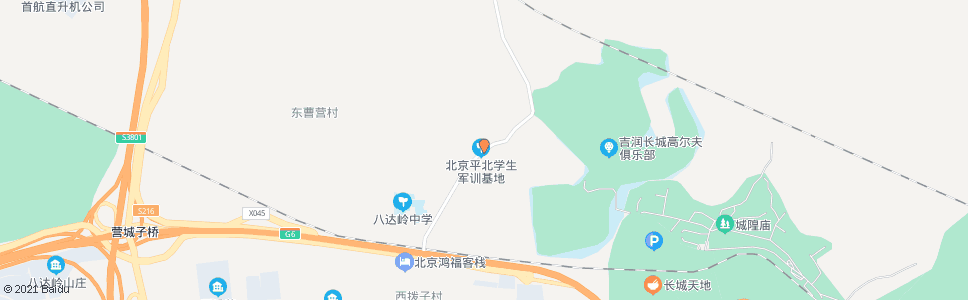 北京军训基地_公交站地图_北京公交_妙搜公交查询2025