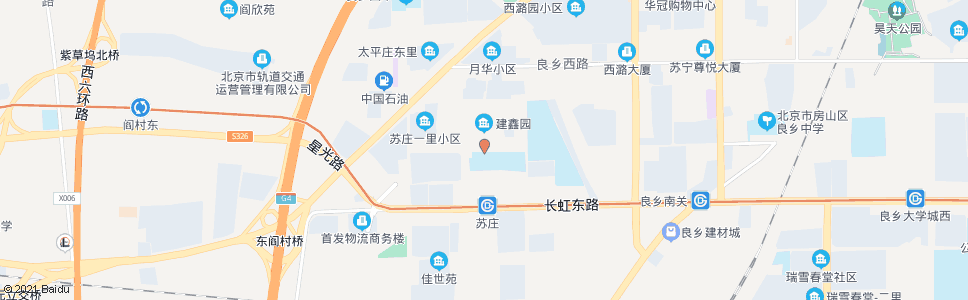 北京苏庄中路_公交站地图_北京公交_妙搜公交查询2024