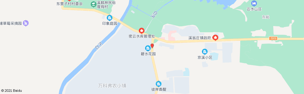 北京溪翁庄_公交站地图_北京公交_妙搜公交查询2025