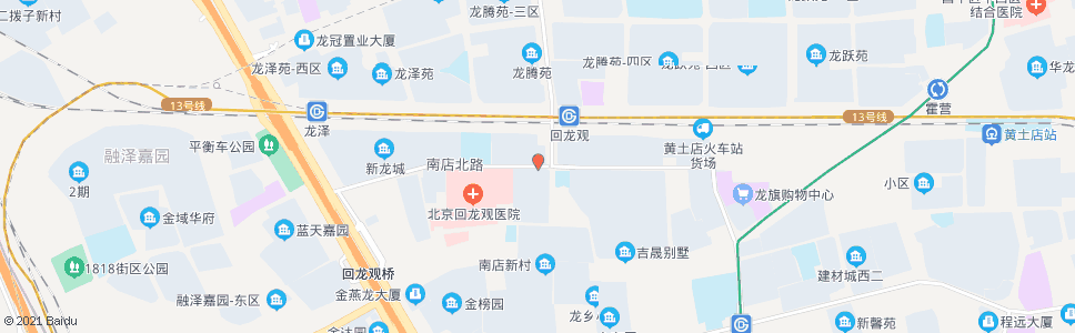 北京新龙城东站_公交站地图_北京公交_妙搜公交查询2025