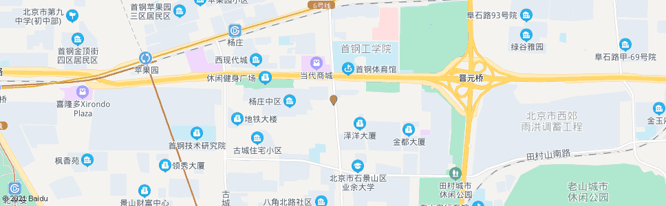 北京杨庄路东口_公交站地图_北京公交_妙搜公交查询2025