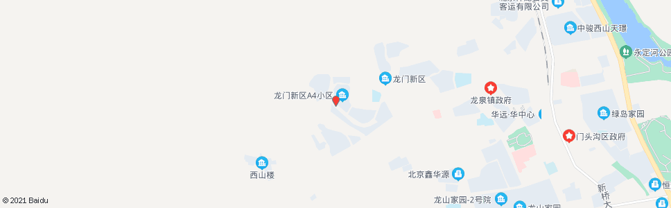 北京龙山街_公交站地图_北京公交_妙搜公交查询2025