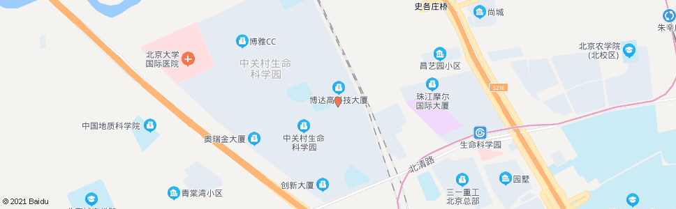 北京科学园路_公交站地图_北京公交_妙搜公交查询2024