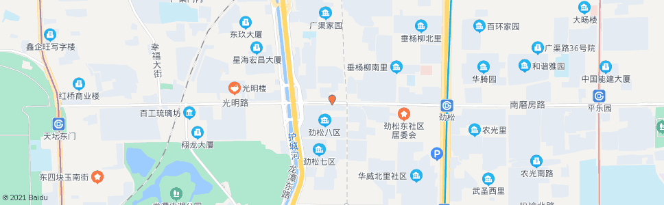 北京鲁谷桥东_公交站地图_北京公交_妙搜公交查询2025