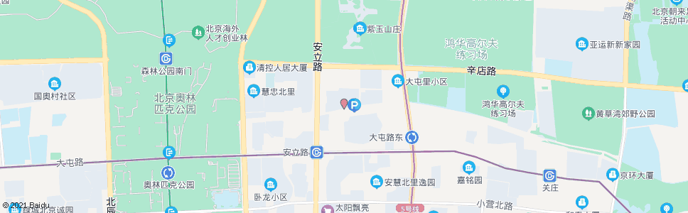 北京中灿苑小区南门_公交站地图_北京公交_妙搜公交查询2025