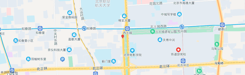 北京学知桥南_公交站地图_北京公交_妙搜公交查询2024