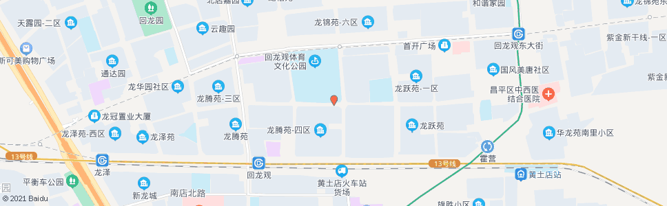 北京龙跃苑二区西门_公交站地图_北京公交_妙搜公交查询2025