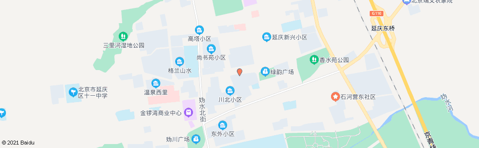 北京川北小区北门_公交站地图_北京公交_妙搜公交查询2025