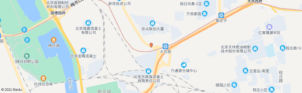 北京西道口北站_公交站地图_北京公交_妙搜公交查询2024