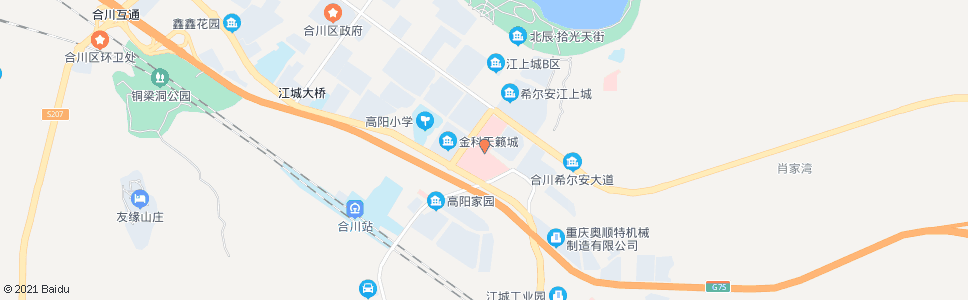 重庆合川市华川医院_公交站地图_重庆公交_妙搜公交查询2024