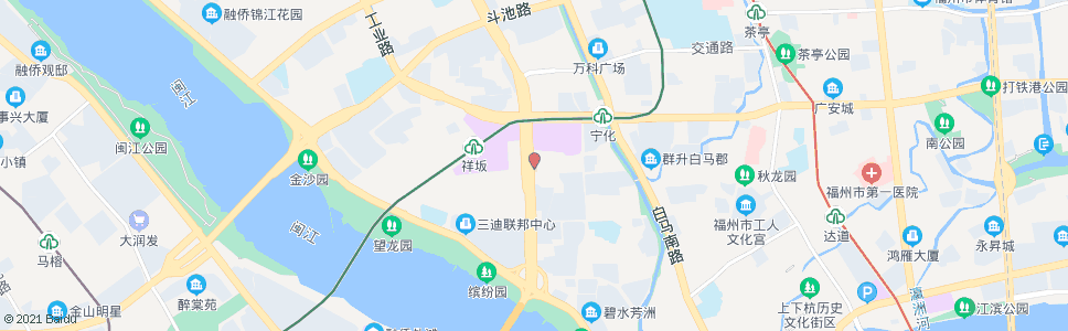 福州福州东南眼科医院(长汀里)_公交站地图_福州公交_妙搜公交查询2024