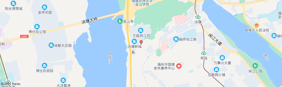 福州洪塘小学(连江县)_公交站地图_福州公交_妙搜公交查询2024