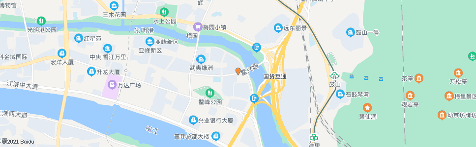 福州鳌兴路_公交站地图_福州公交_妙搜公交查询2025