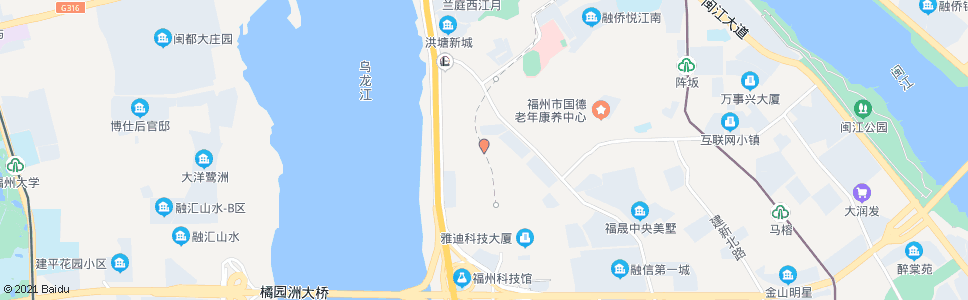 福州金山工业区台江园_公交站地图_福州公交_妙搜公交查询2025