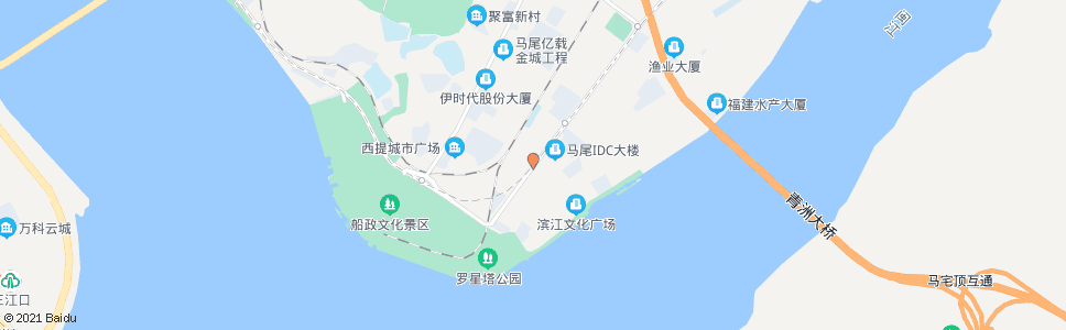 福州海军医院_公交站地图_福州公交_妙搜公交查询2025