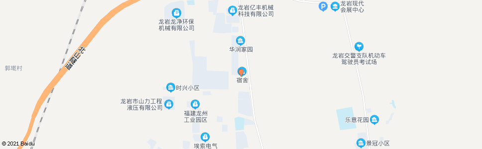 龙岩龙州标准厂房_公交站地图_龙岩公交_妙搜公交查询2024