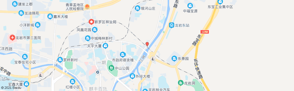 龙岩凤侨新村_公交站地图_龙岩公交_妙搜公交查询2024