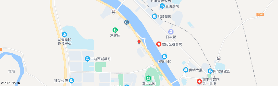 南平城南市场(原中医院)_公交站地图_南平公交_妙搜公交查询2025