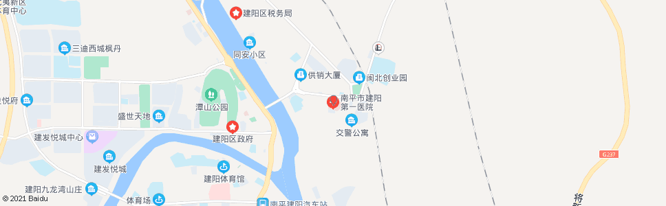 南平市立医院(建阳市)_公交站地图_南平公交_妙搜公交查询2025