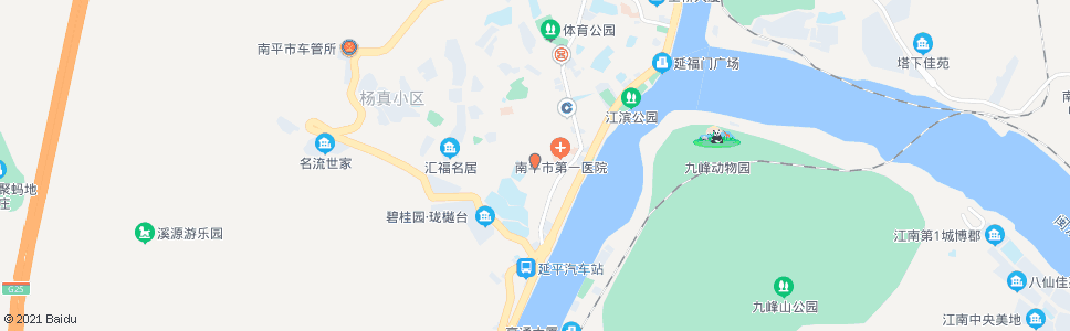 南平三建(马坑路)_公交站地图_南平公交_妙搜公交查询2024