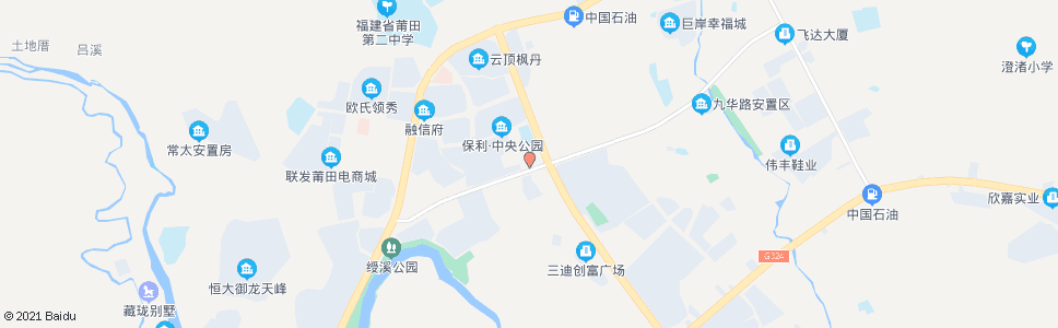 莆田溪白村_公交站地图_莆田公交_妙搜公交查询2025