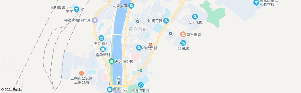 三明高源村_公交站地图_三明公交_妙搜公交查询2025