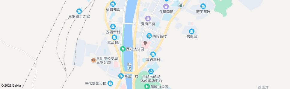 三明市立医院_公交站地图_三明公交_妙搜公交查询2025