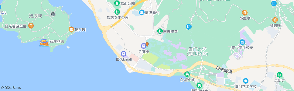 厦门化工学校西门_公交站地图_厦门公交_妙搜公交查询2024