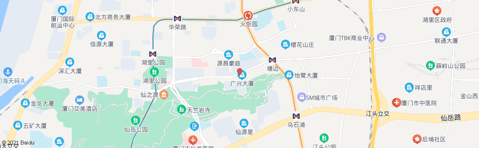 厦门禹洲新村_公交站地图_厦门公交_妙搜公交查询2024