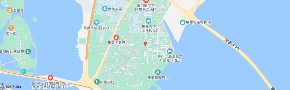 厦门集美税务_公交站地图_厦门公交_妙搜公交查询2024