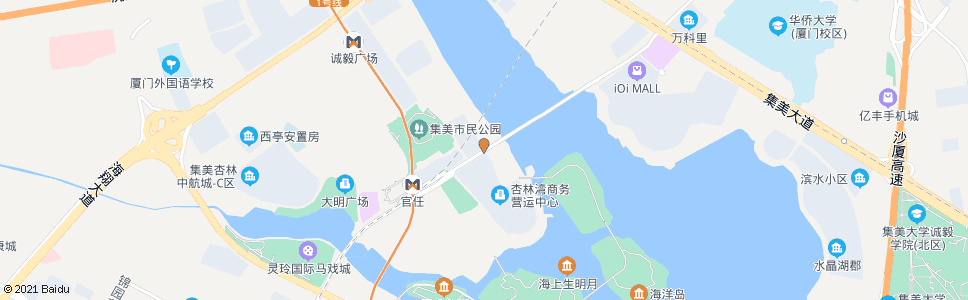 厦门杏林湾营运中心_公交站地图_厦门公交_妙搜公交查询2024