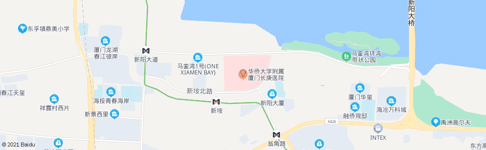 厦门长庚医院_公交站地图_厦门公交_妙搜公交查询2024