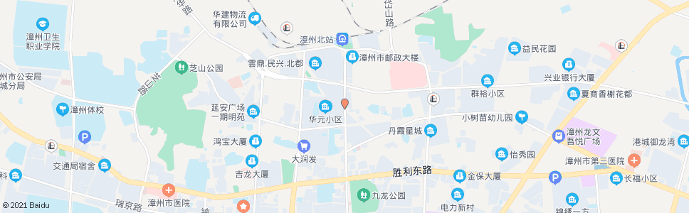 漳州华元小区东门_公交站地图_漳州公交_妙搜公交查询2025