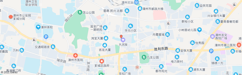 漳州华侨饭店_公交站地图_漳州公交_妙搜公交查询2025