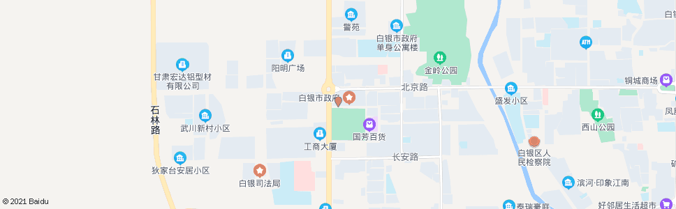 白银养路费征稽站_公交站地图_白银公交_妙搜公交查询2024