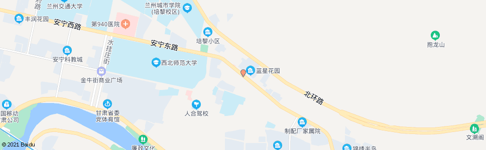 兰州十里店_公交站地图_兰州公交_妙搜公交查询2024