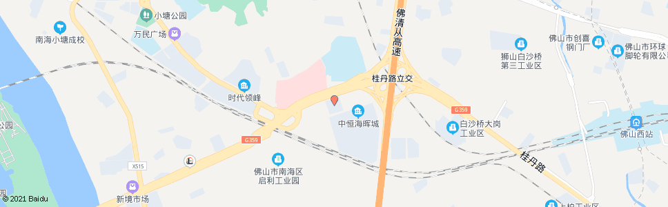 佛山中恒国际酒店_公交站地图_佛山公交_妙搜公交查询2024