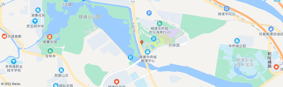 佛山碧桂路逢沙加油站_公交站地图_佛山公交_妙搜公交查询2024