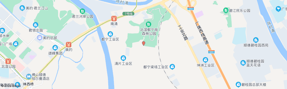 佛山都宁寨边村_公交站地图_佛山公交_妙搜公交查询2024