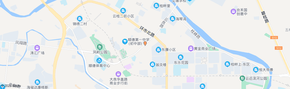 佛山丛云路(泰兴路口)_公交站地图_佛山公交_妙搜公交查询2024