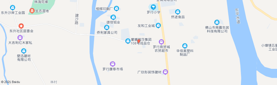 佛山田心村_公交站地图_佛山公交_妙搜公交查询2024