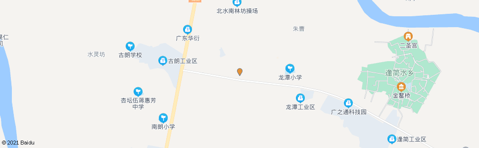 佛山齐龙路北水站_公交站地图_佛山公交_妙搜公交查询2024